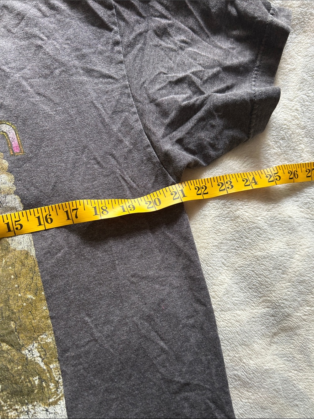 Led Zeppelin Band Tee in Charcoal Gray - Picture 3 of 4